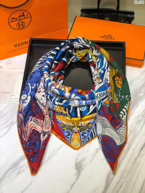 Brand Scarf Luxury Cashmere Thick Shawl And Women Hermes Warm Scarves 16